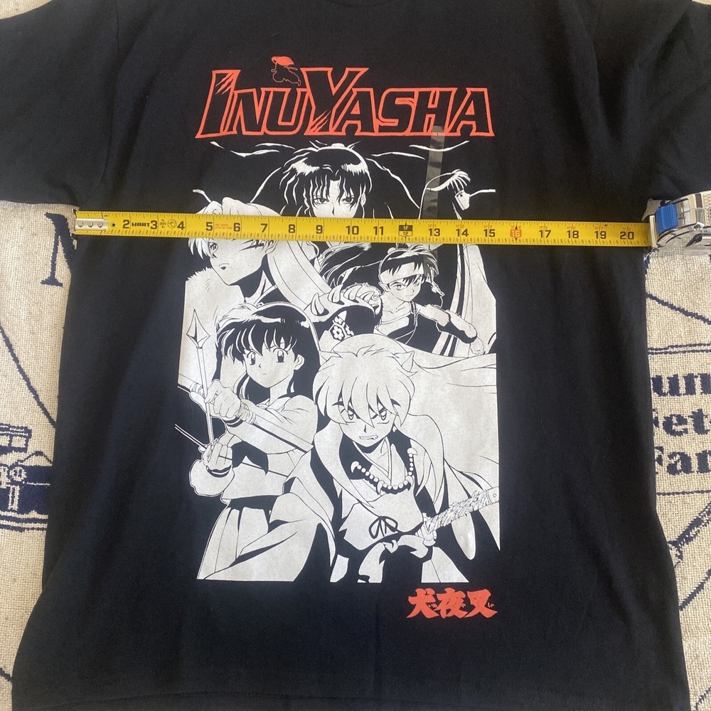 InuYasha Japanese Anime Men's Large T-Shirt New - Picture 4 of 5